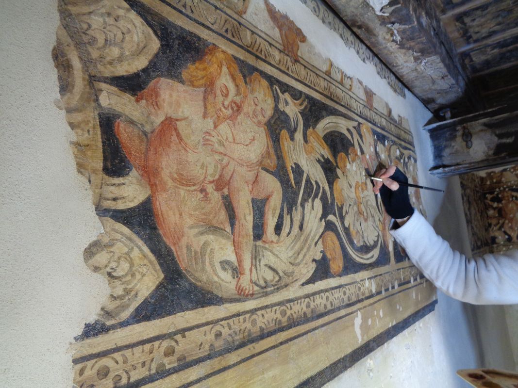 Restauro affresco