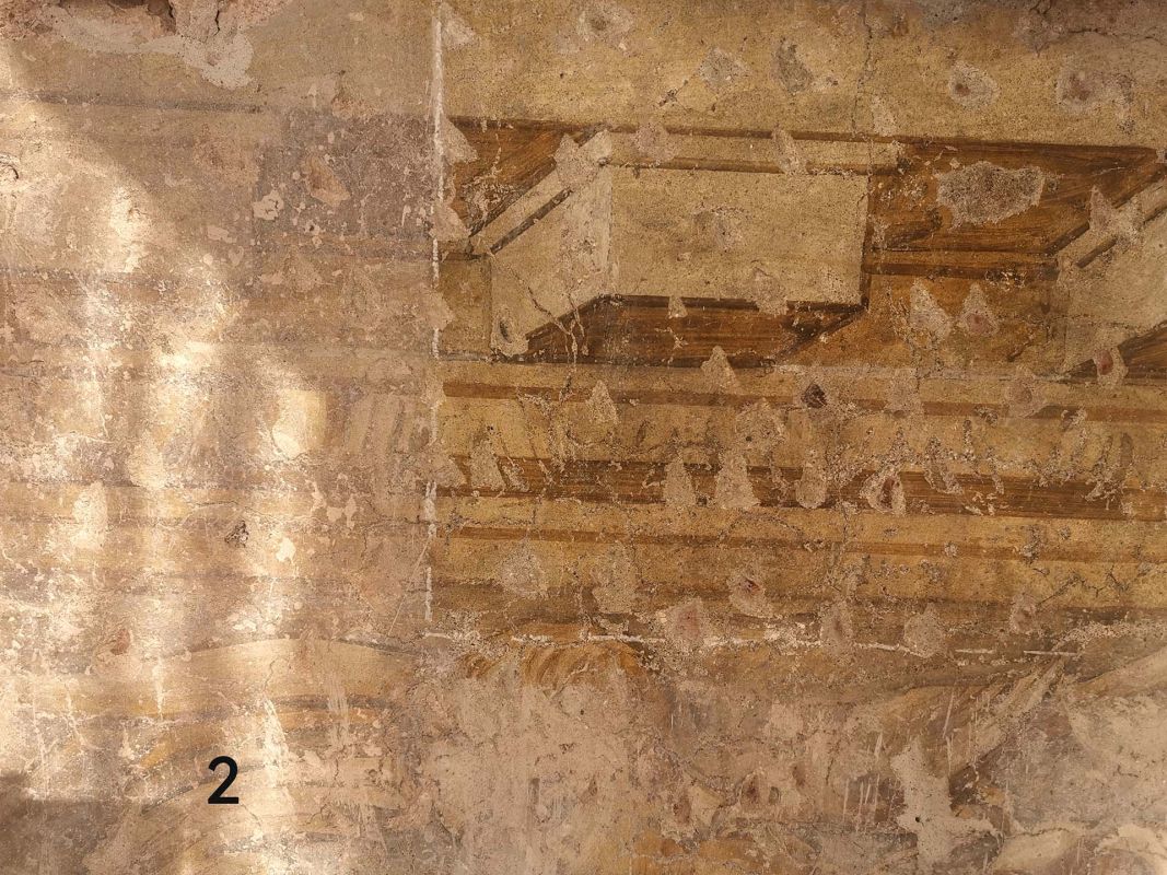 Restauro affresco, pima e dopo